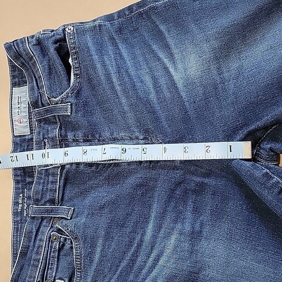 Adriano Goldschmied Size 28R The Mila Super High Rise Skinny Med-Dark Wash Jeans - Picture 6 of 14